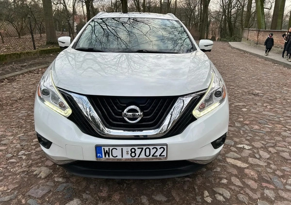 Nissan Murano cena 76500 przebieg: 115000, rok produkcji 2016 z Ciechanów małe 172